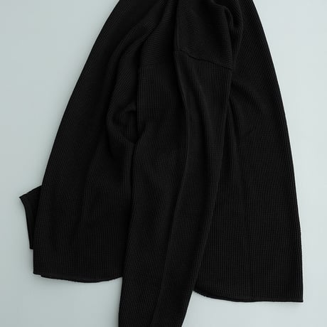 STILL BY HAND(スティルバイハンド)　　  Thermal L/S Tee　　CS01254　　　　Black