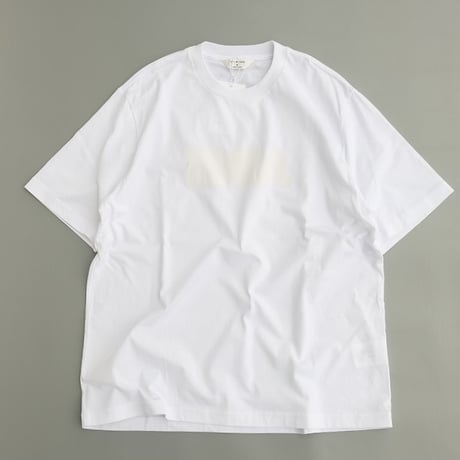 STILL BY HAND(スティルバイハンド)　  Print T‐Shirt　　　‐IDEA‐　　CS10262　　White×White