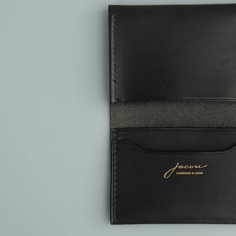 Jacou(ジャコウ)　JC101 　business card case　　　Black