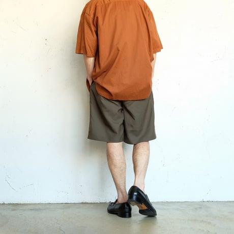 STILL BY HAND(スティルバイハンド)　　Wool Short Pants ‐super120’s‐　　PT10262　　　Olive