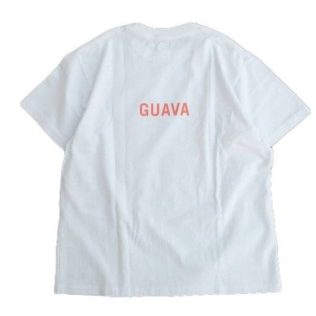 GROWN IN THE SUN(グローンインザサン)　　 SS Tee　　PINK/GUAVA　　　White