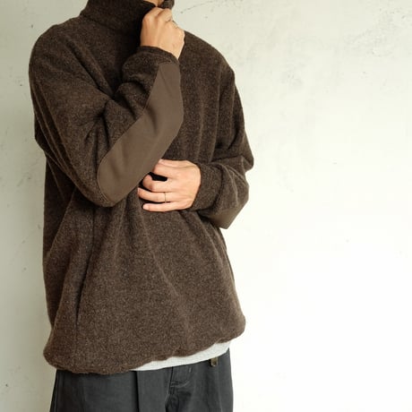 *A VONTADE(アボンタージ)　　  Wool Pile Half Zip Jacket