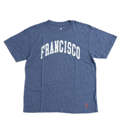 GROWN IN THE SUN(グローンインザサン)　　　 S/S　Tee　　【 Francisco 】　　　Marine