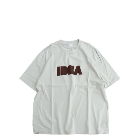 STILL BY HAND(スティルバイハンド)　  Print T‐Shirt　　　‐IDEA‐　　CS10262　　Smoke Gray