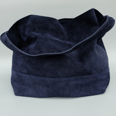 SUNSHINE+CLOUD(サンシャインプラスクラウド)　　  Suede Shoulder Bag　　Navy