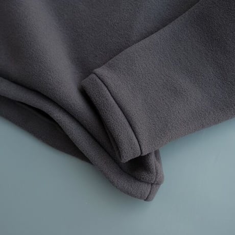 GROWN IN THE SUN(グローンインザサン)　　　　フリース コージークルー　　　CHARCOAL
