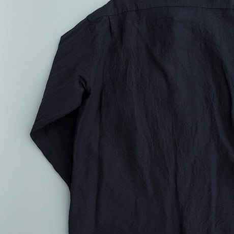 STILL BY HAND(スティルバイハンド)　　　  Wool Linen Regular Collar Shirt　　SH03254