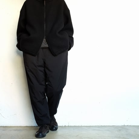 STILL BY HAND(スティルバイハンド)　　  Padded Easy Pants　　PT01254  　　　Black