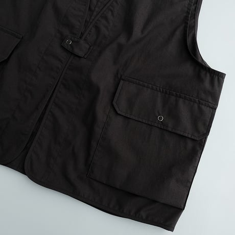 STILL BY HAND(スティルバイハンド)　　　 Typewriter Work Vest　　VE02242　　　　Black