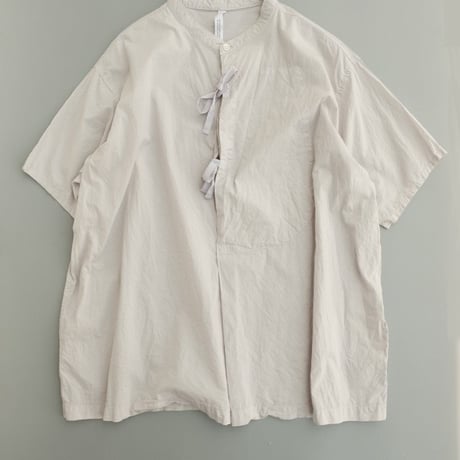 holk(ホーク)　　　 Bow Blouse　　　　Ice Gray　　　【Women's】