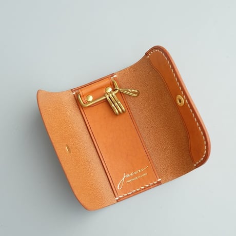 jacou(ジャコウ)　　    key case   JK306 　　　Brown