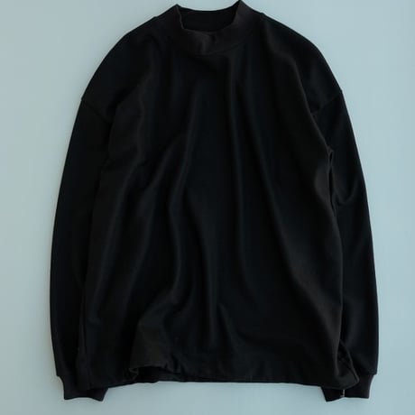 LAMOND(ラモンド)　　　  DRAWST MOCK NECK WOOL LONGTEE