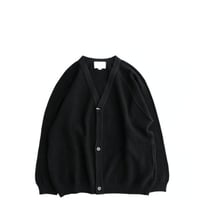 STILL BY HAND(スティルバイハンド)　　　  Crispy Cardigan  KN03251　　　　Black