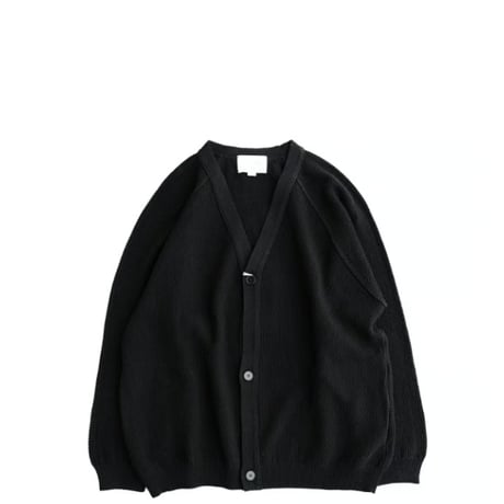 STILL BY HAND(スティルバイハンド)　　　  Crispy Cardigan  KN03251　　　　Black