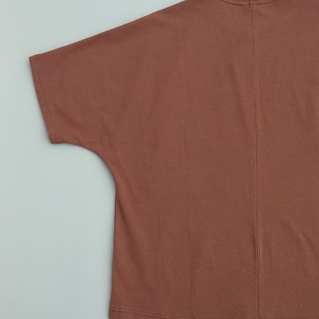 Kontor(コントール)　　   Relaxed-Fit  Extended-Sleeve  Tee　　Brown