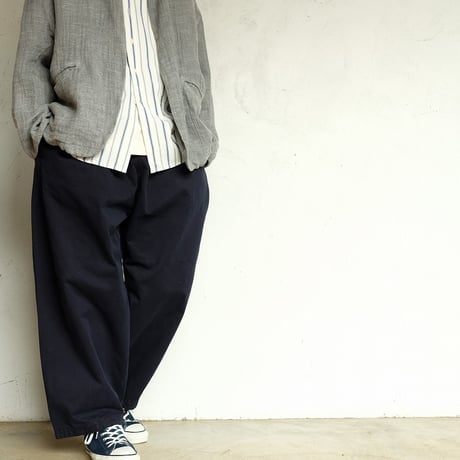 *A VONTADE(アボンタージ)　　　 Gardener Apron Shirts  LS　　　　Natural Multi Stripe