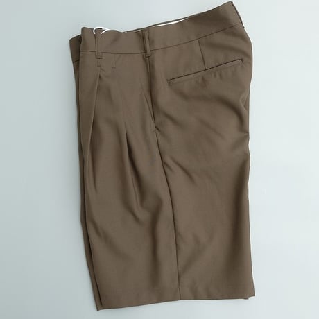 STILL BY HAND(スティルバイハンド)　　Wool Short Pants ‐super120’s‐　　PT10262　　　Olive