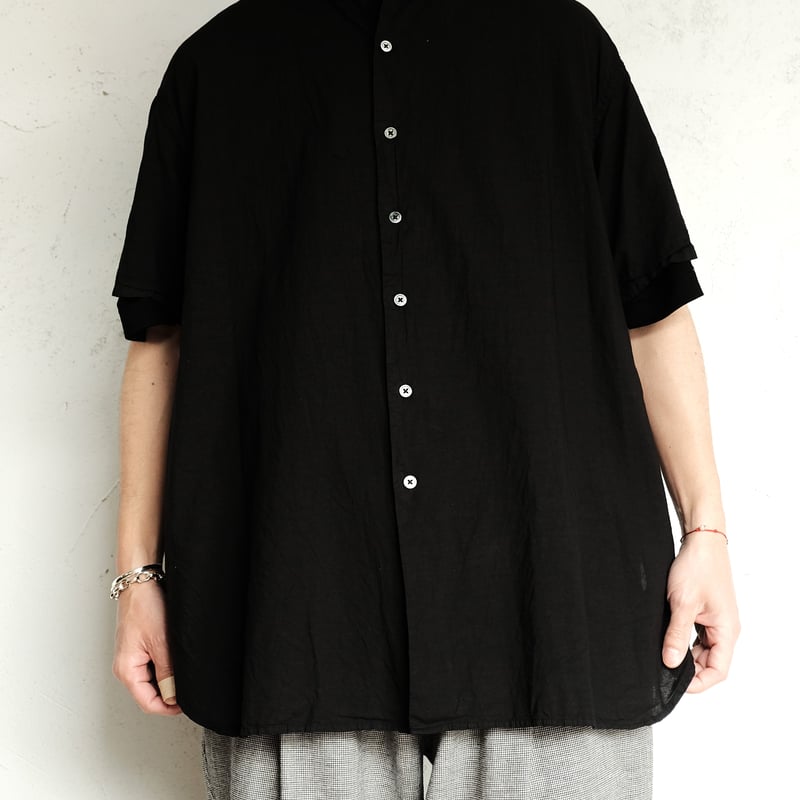 holk(ホーク) S/S Shirt Black | ART SCAPE WEB