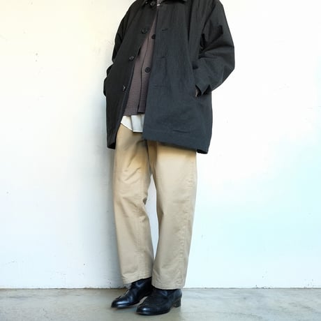 STILL BY HAND(スティルバイハンド)　　　  Selvedge 1 pleat pants     PT02261