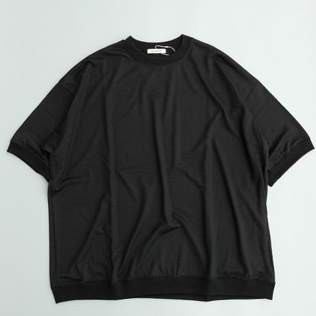 ORDINARY FITS(オーディナリーフィッツ)　　  Wool Wide Tee　　Black