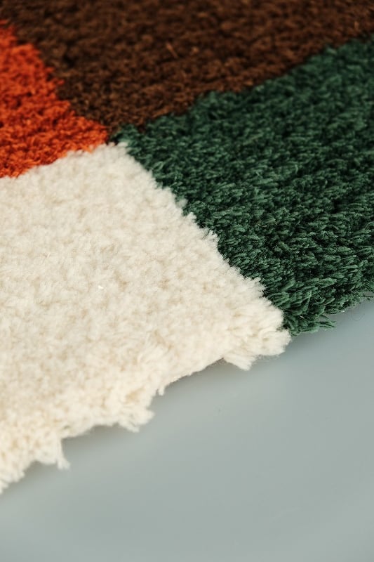 loomer(ルーマー) Tufting Art Rug Small Green | A