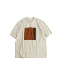 STILL BY HAND(スティルバイハンド)　　  Print T-Shirt　　‐Gradation‐　　CS11262　　　Light Beige