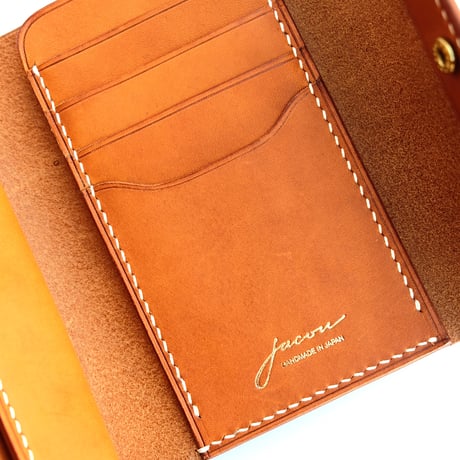 jacou(ジャコウ)　　  JW005  　　New standard wallet　　　　Brown