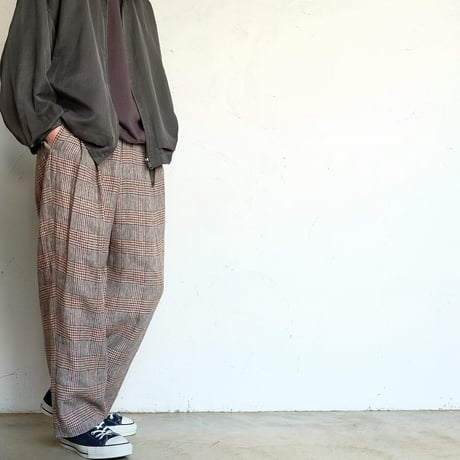 STILL BY HAND(スティルバイハンド)　　　  Pigment print zip up blouson    BL05261