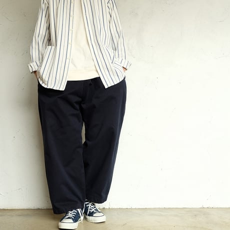 *A VONTADE(アボンタージ)　　　 Gardener Apron Shirts  LS　　　　Natural Multi Stripe
