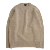 *A VONTADE(アボンタージ)　　　 Organic Wool Crewneck Sweater　　　BEIGE