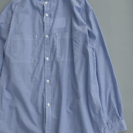STILL BY HAND(スティルバイハンド)　　  Cotton Stripe Shirt　　SH10262