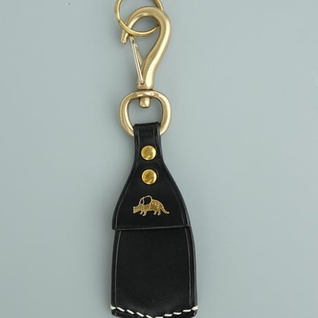 Jacou(ジャコウ)　 JK301　shoehorn key holder  　　　 Black