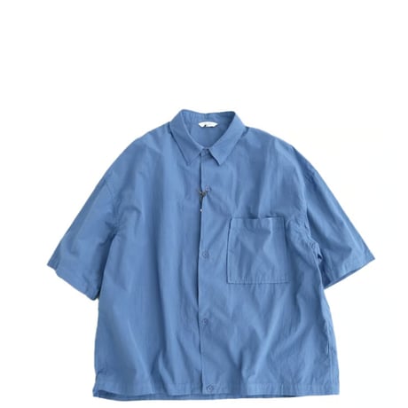 kontor(コントール)　　Oversized Stitching Shirt　　　Blue