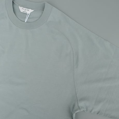 STILL BY HAND(スティルバイハンド)　　  Saddle Sleeve　Tee　　CS08252　　　PaleBlue