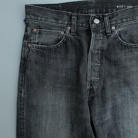ORDINARY FITS(オーディナリーフィッツ)　　　　 117　Type Loose 　　Black Used