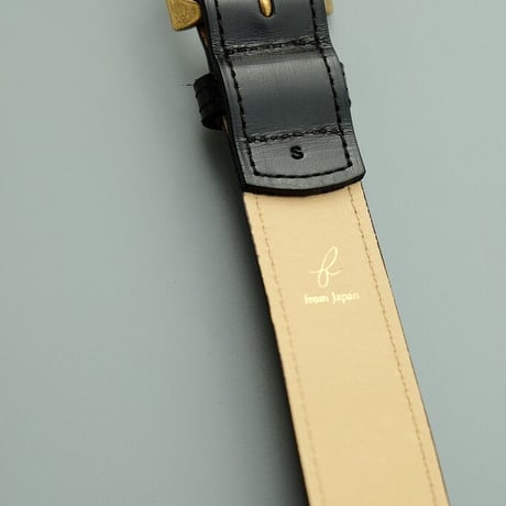 forme(フォルメ)　　　flp-29　　Dress Jodhpurs belt　　Black