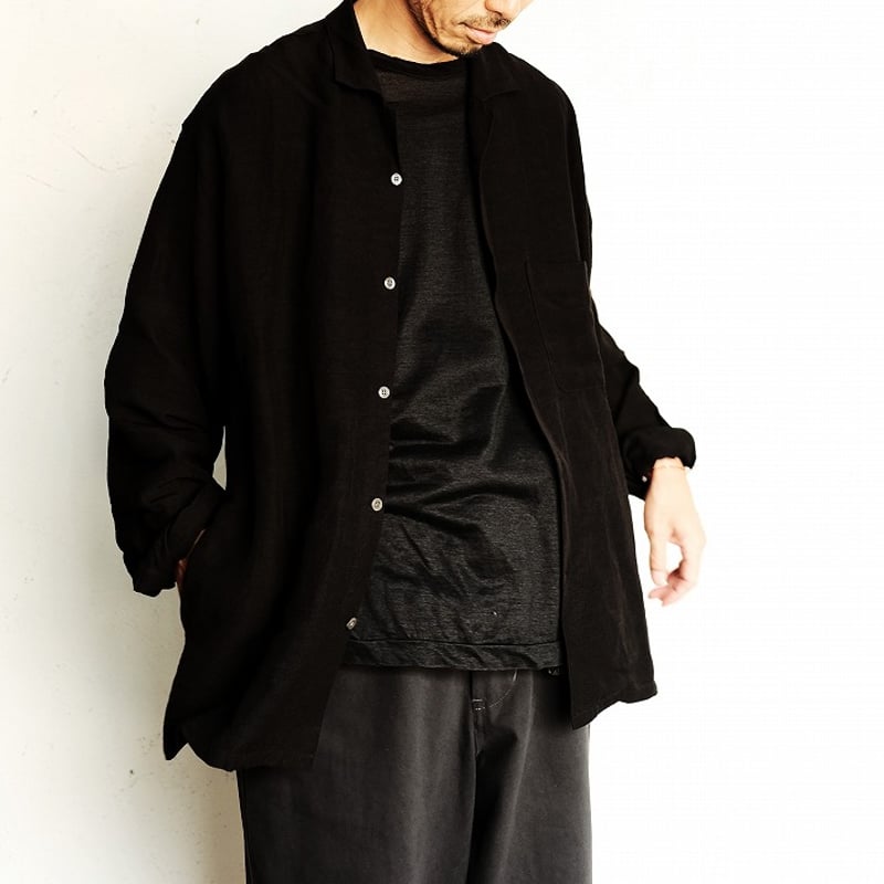 LAMOND ノーカラージャケット ラモンド カーディガン シャツ firmum LAMOND ノーカラージャケット ラモンド カーディガン シャツ firmum