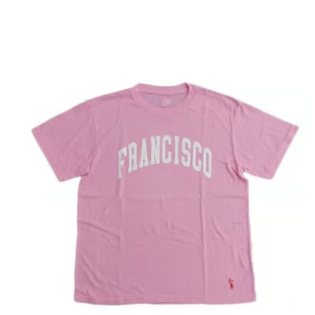 GROWN IN THE SUN(グローンインザサン)　　　 S/S　Tee　　【 Francisco 】　　　Pink