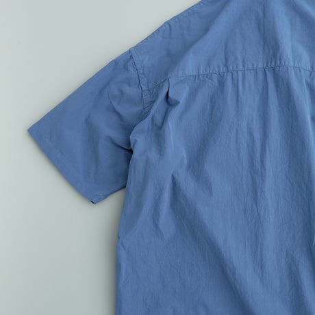 kontor(コントール)　　Oversized Stitching Shirt　　　Blue