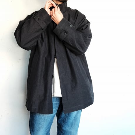 STILL BY HAND(スティルバイハンド)　　　  Stand Fall Collar Half Coat　　CO01251