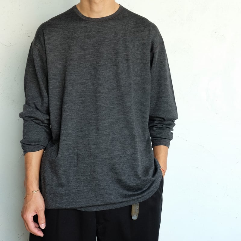 専用　holk(ホーク)　L/S　Tshirt Black holk(ホーク) L/S Tshirt Black | ART SCAPE W
