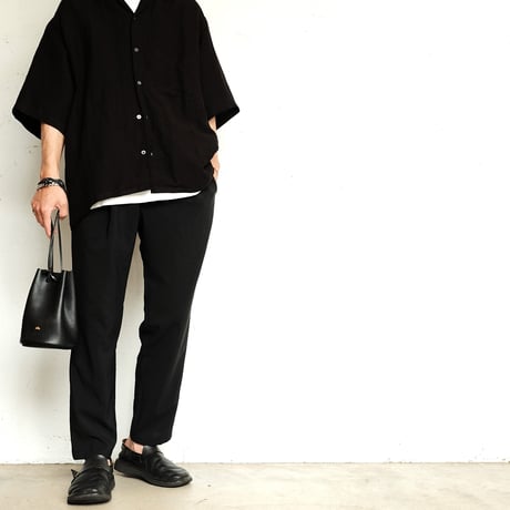 LAMOND(ラモンド)　　　 SHARI PANTS　　　　Black