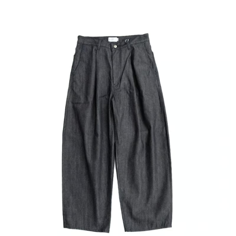 STILL BY HAND ダークデニム パンツ 46 STILL BY HAND（スティルバイハンド） – Inbox-Tuck Wide