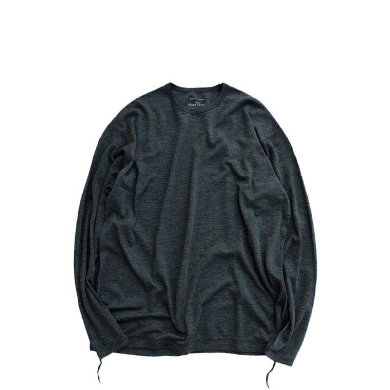 専用　holk(ホーク)　L/S　Tshirt Black holk(ホーク) L/S Tshirt Black | ART SCAPE W
