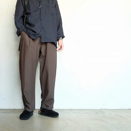 STILL BY HAND(スティルバイハンド)　　　  Typewriter Wide Pants　　PT09262