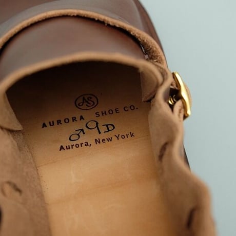 aurora shoes(オーロラシューズ)　　　　middle english　　　BROWN