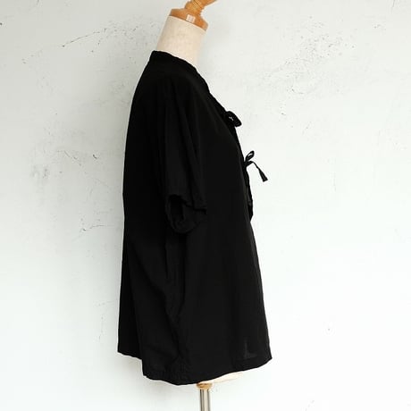 holk(ホーク)　　　 Bow Blouse　　　Black　　　【Women's】