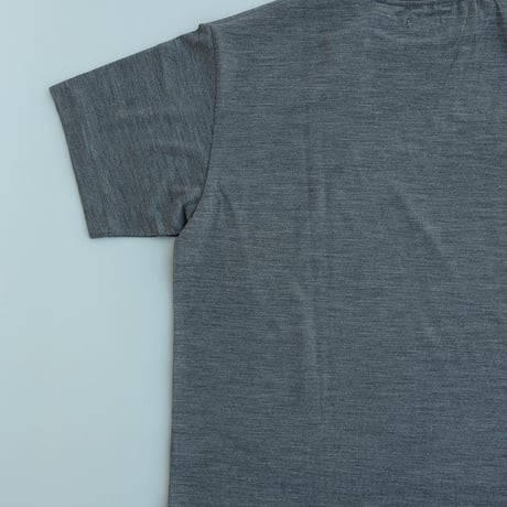 holk(ホーク)　　　  Wool S/S Tshirt　　　Gray