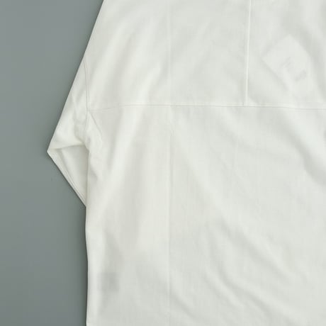 LAMOND(ラモンド)　　  O/C LOOSE FOOTBALL TEE　　　White