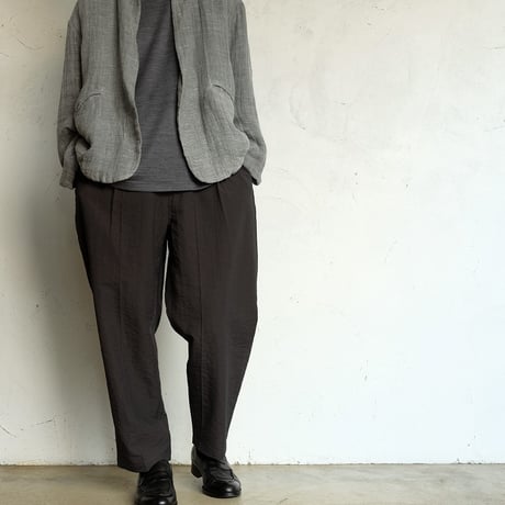 quitan(キタン)　　　　 BUTTONLESS  WEIRED JACKET